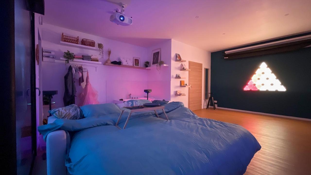 Capsule Nature & Photos - Jacuzzi - Netflix & Home Cinema - Ps5 & Jeu Thun-Saint-Martin Dış mekan fotoğraf